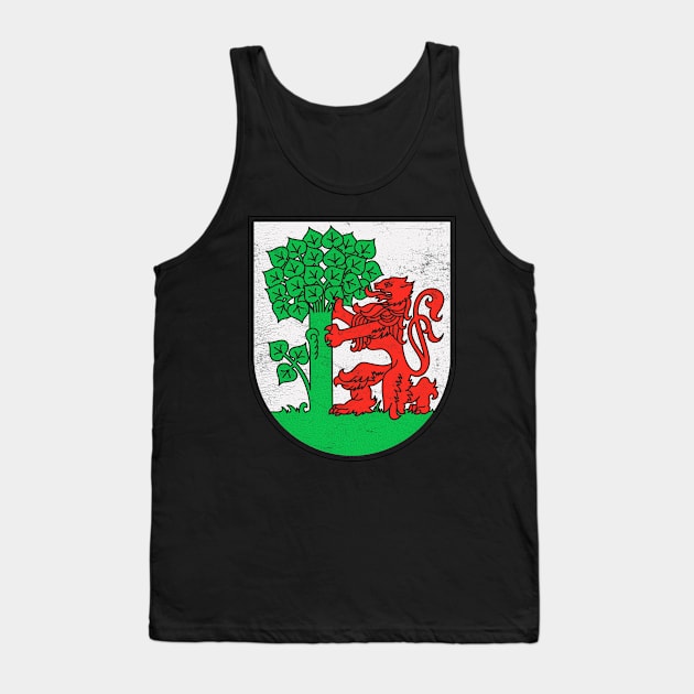 Liepāja, Latvia - Vintage Faded Style Design Tank Top by DankFutura